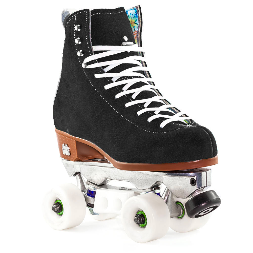 Moxi Jack Avanti Disco Quad Roller Skates Package - Premium Outdoor & Indoor Skating for Women & Men - Perfect for Rinks, Parks & Roller Discos