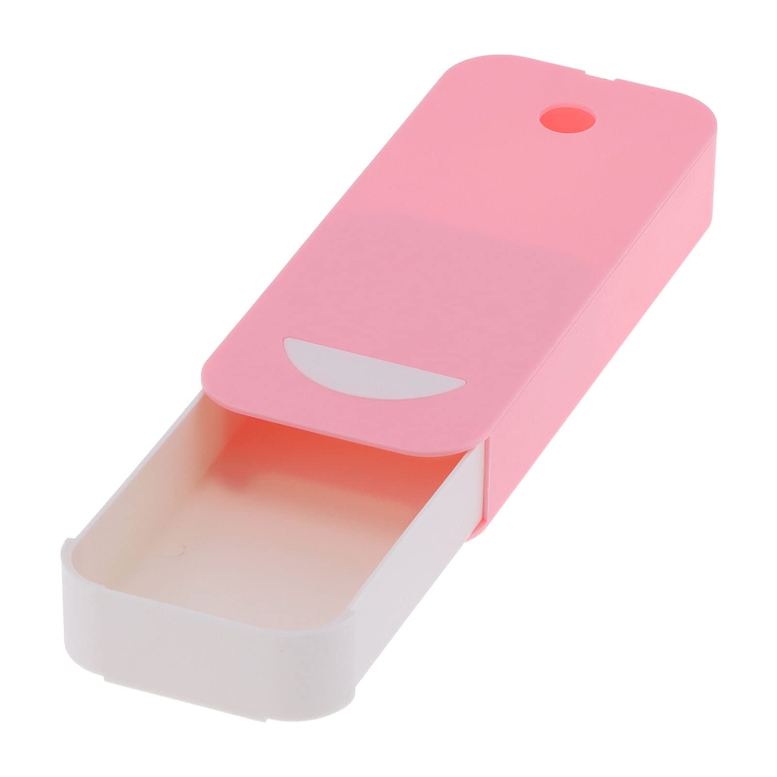 Jopwkuin Conceal Desktop Storage Box - ABS Material Strong Adhesion Stationery Organizer for Office, Dormitory, Home & School Use | Perfect for Pens, Pencils, Clips & Small Office Supplies