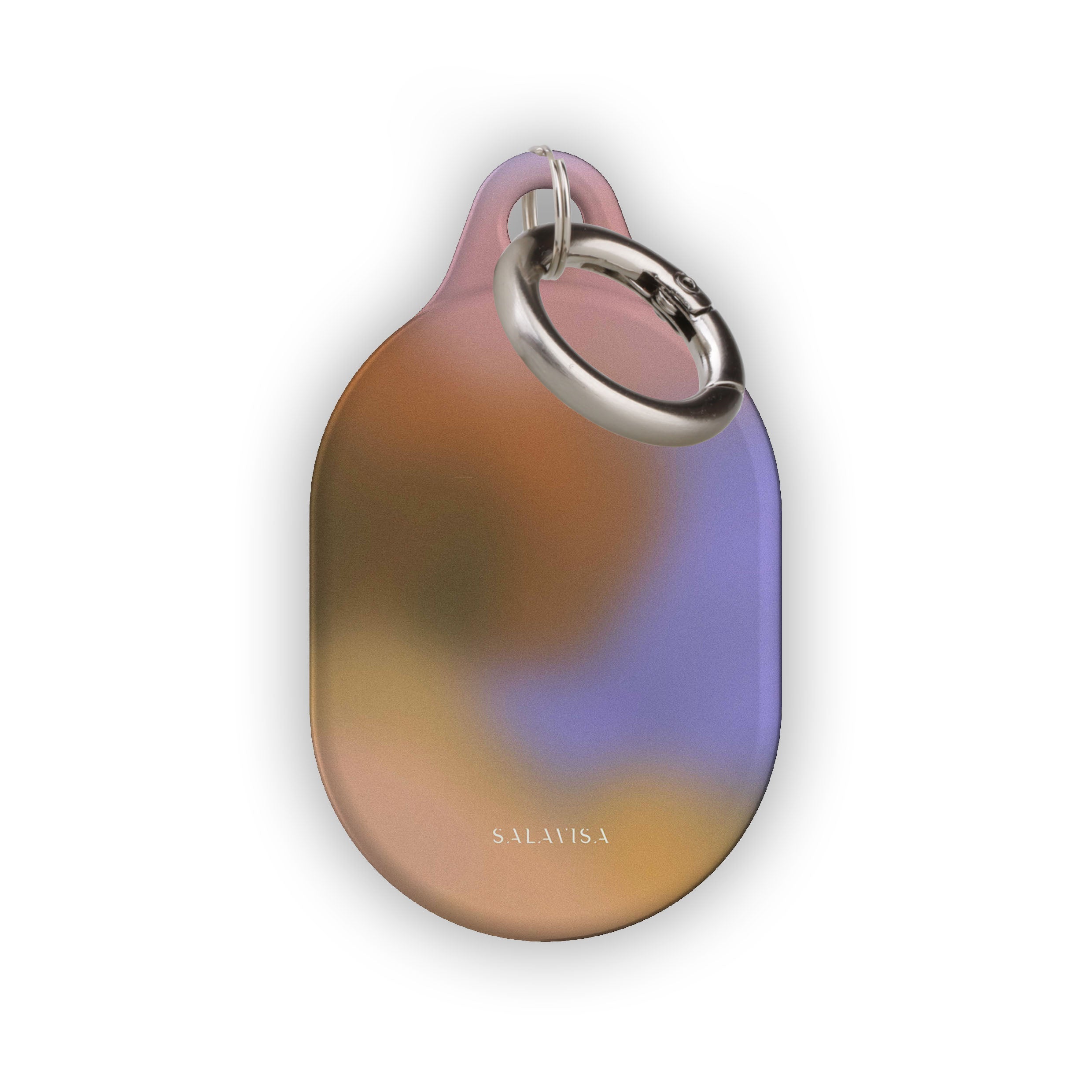 Dreamy Hues AirTag Holder - Cute & Durable Keychain Accessory for iPhone | Perfect for Keys, Bags, Wallets & Travel Essentials | Anti-Loss Tracking Device Case