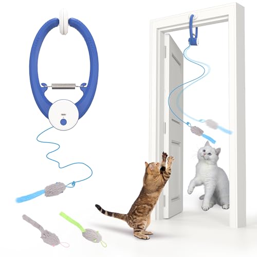 Interactive Cat Toy-Dark Blue