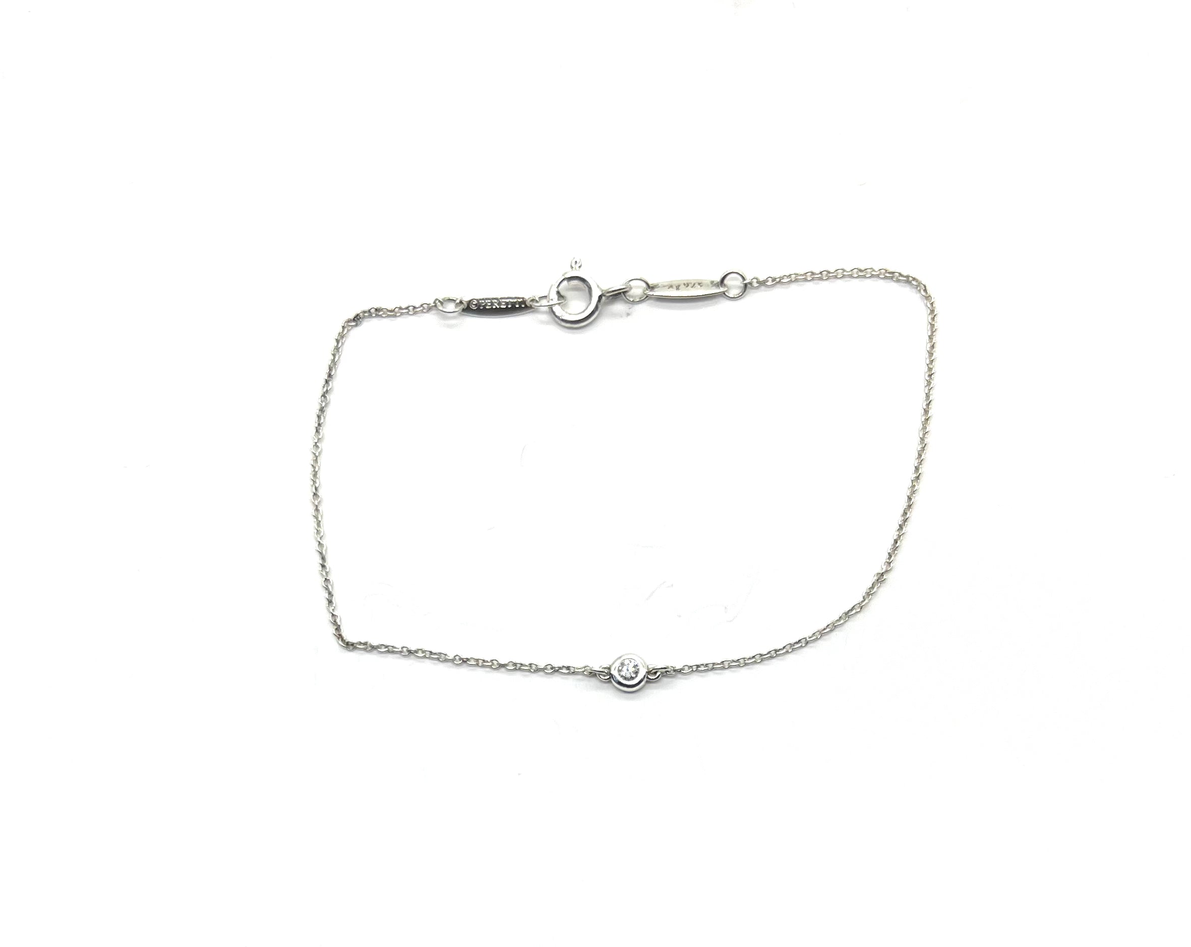 Sterling Silver Tiffany & Co Diamond Bracelet for Women - Elegant 925 Silver Jewelry Gift for Anniversary, Birthday & Valentine's Day