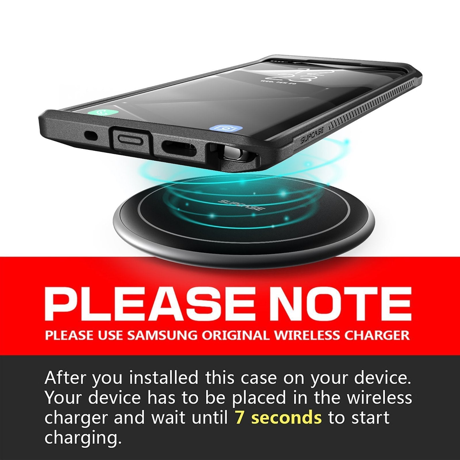 Samsung Galaxy Note10 Plus / Note10 Plus 5G Unicorn Beetle Pro Full Body Rugged Protective Case - Shockproof & Drop Proof (Black) - Perfect for Outdoor, Work & Travel Protection