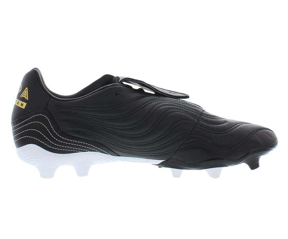 Adidas Men's Copa Kapitan .2 Firm Ground Soccer Cleats - Black | Lightweight Football Shoes for Firm Natural Grass Surfaces | Perfect for Training, Matches & Competitive Play