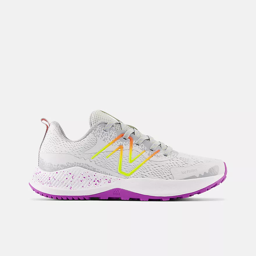New Balance Quartz Grey DynaSoft Nitrel v5 Youth Sneakers - Lightweight Running Shoes for Boys & Girls - Perfect for School, Sports & Outdoor Activities