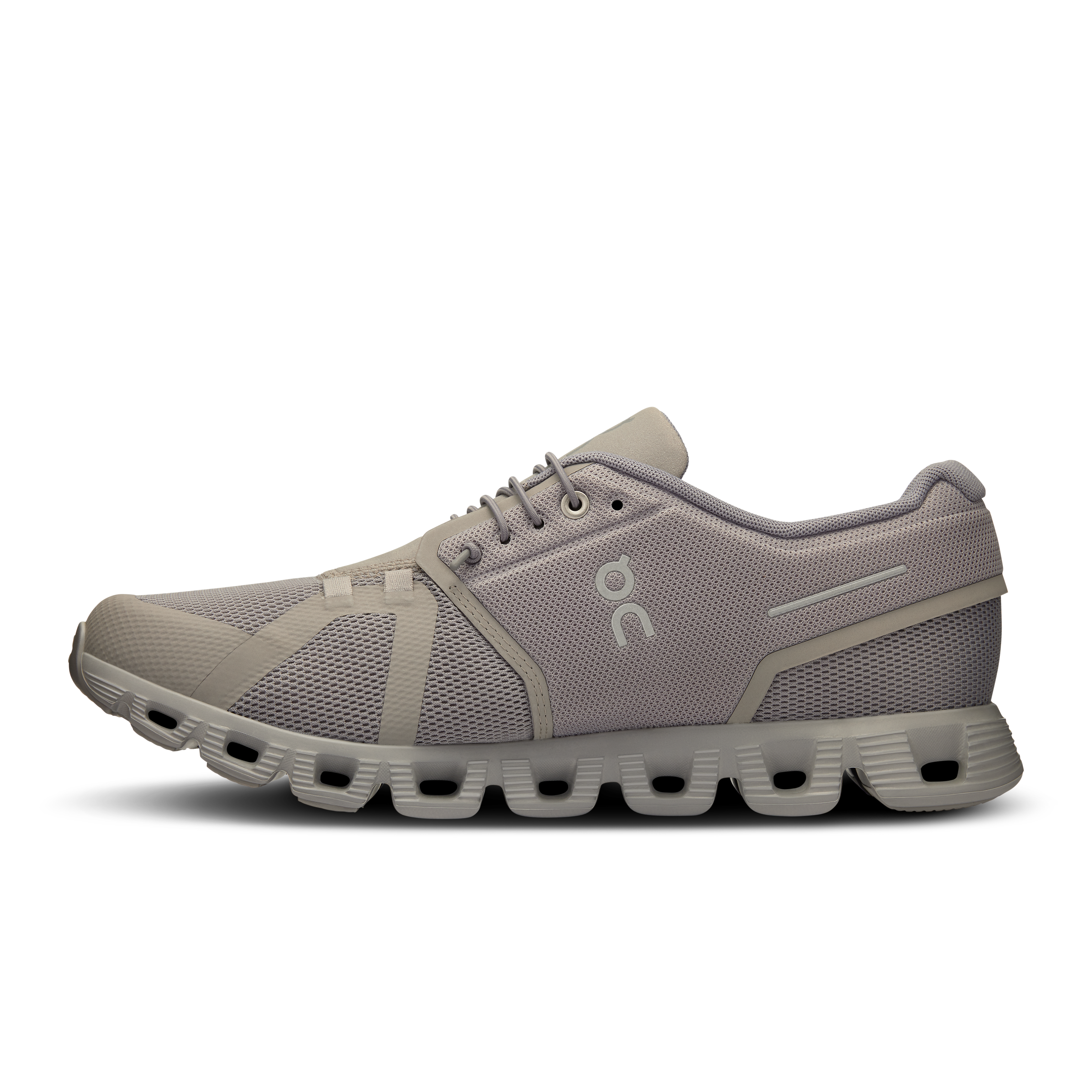 On Running Men's Cloud 5 Running Shoes - Lightweight & Breathable Fog/Alloy Color - Perfect for Jogging, Gym Workouts & Daily Wear