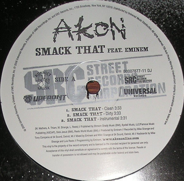 Akon Featuring Eminem - Smack That (12