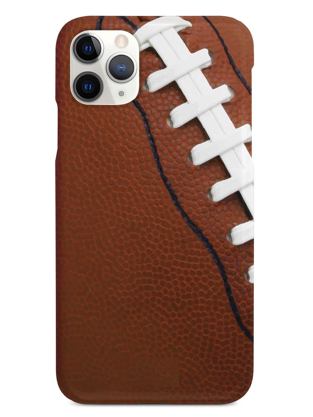 Premium 3D Textured Football Design Protective Case for iPhone 12 Pro Max - Shockproof & Durable Phone Cover - Perfect for Sports Fans & Outdoor Activities