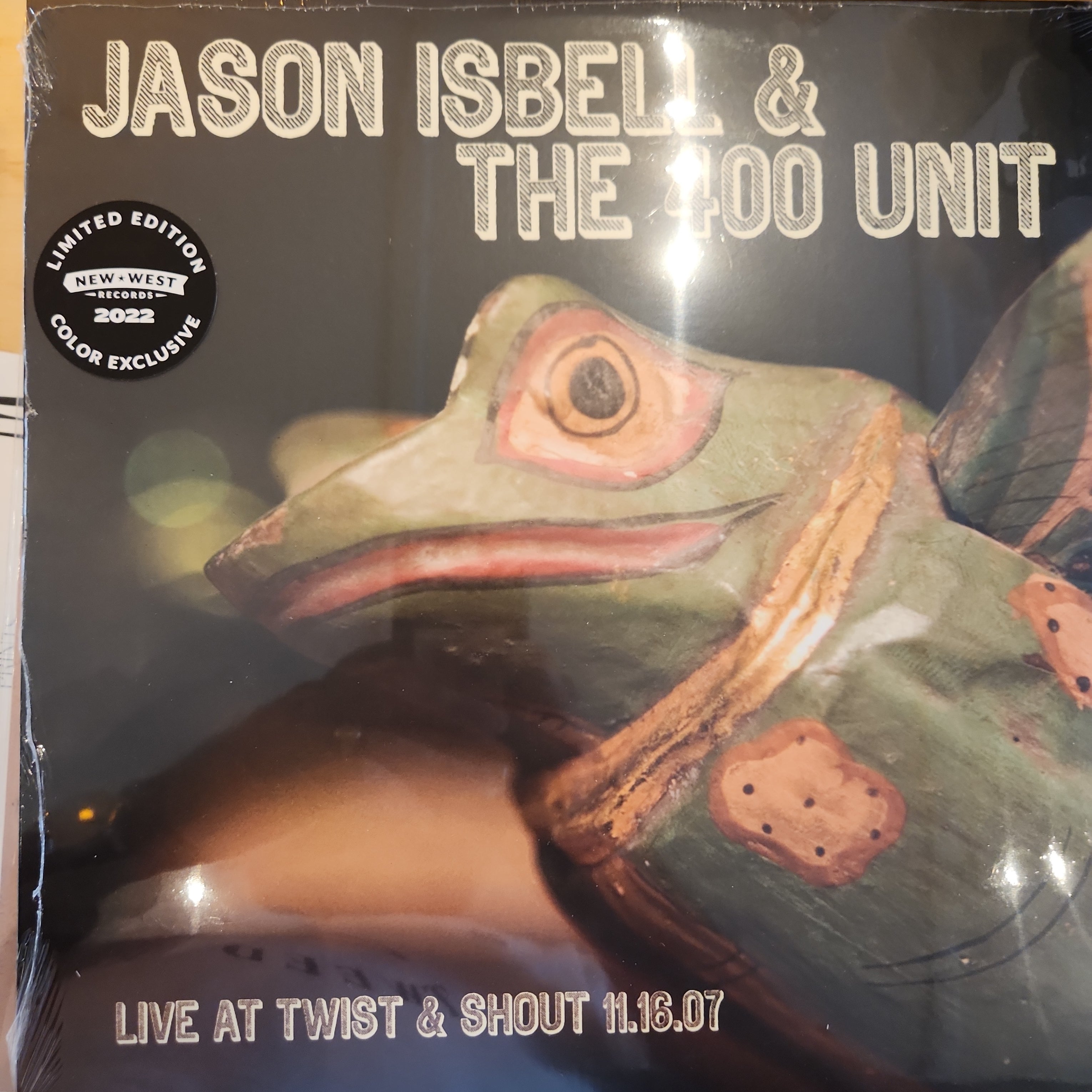 Jason Isbell & the 400 Unit - Live at the Twist and Shout Vinyl LP Record | Limited Edition Live Performance | Perfect for Music Collectors & Vinyl Enthusiasts | Great for Home Listening & Gifts