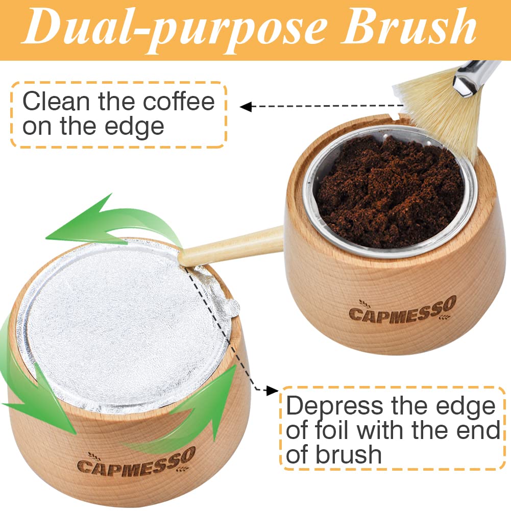 CAPMESSO Aluminum Foil Seals Kit for Reusable Nespresso Vertuo Pods - 100 Lids & Complete Seal Kit for Refillable Vertuoline Capsules | Eco-Friendly Coffee Pod Accessories for Home & Office Use