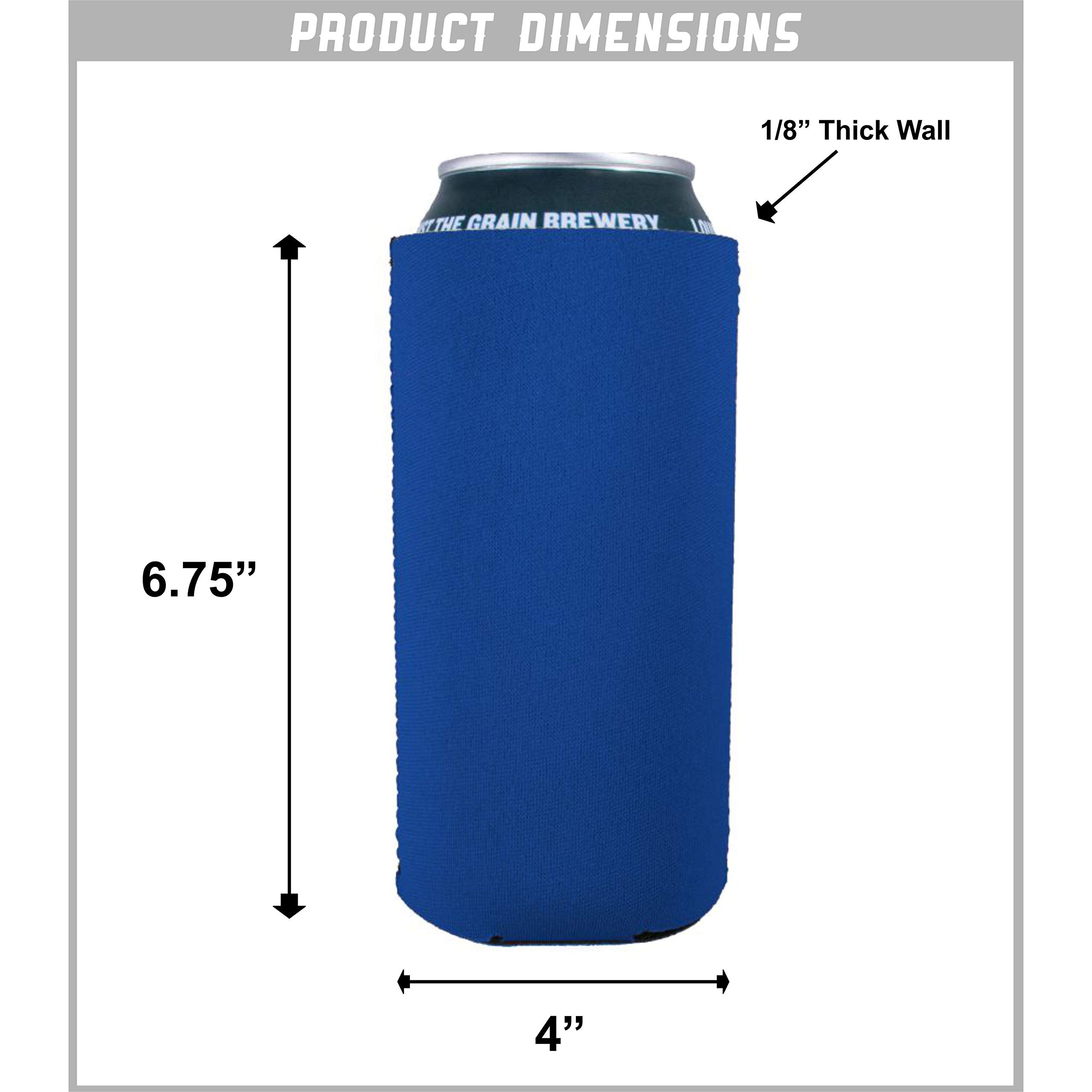 Funny I Peed in the Pool 16 oz Can Cooler - Black Insulated Beer Koozie for Pool Parties, Beach Outings & Summer BBQs