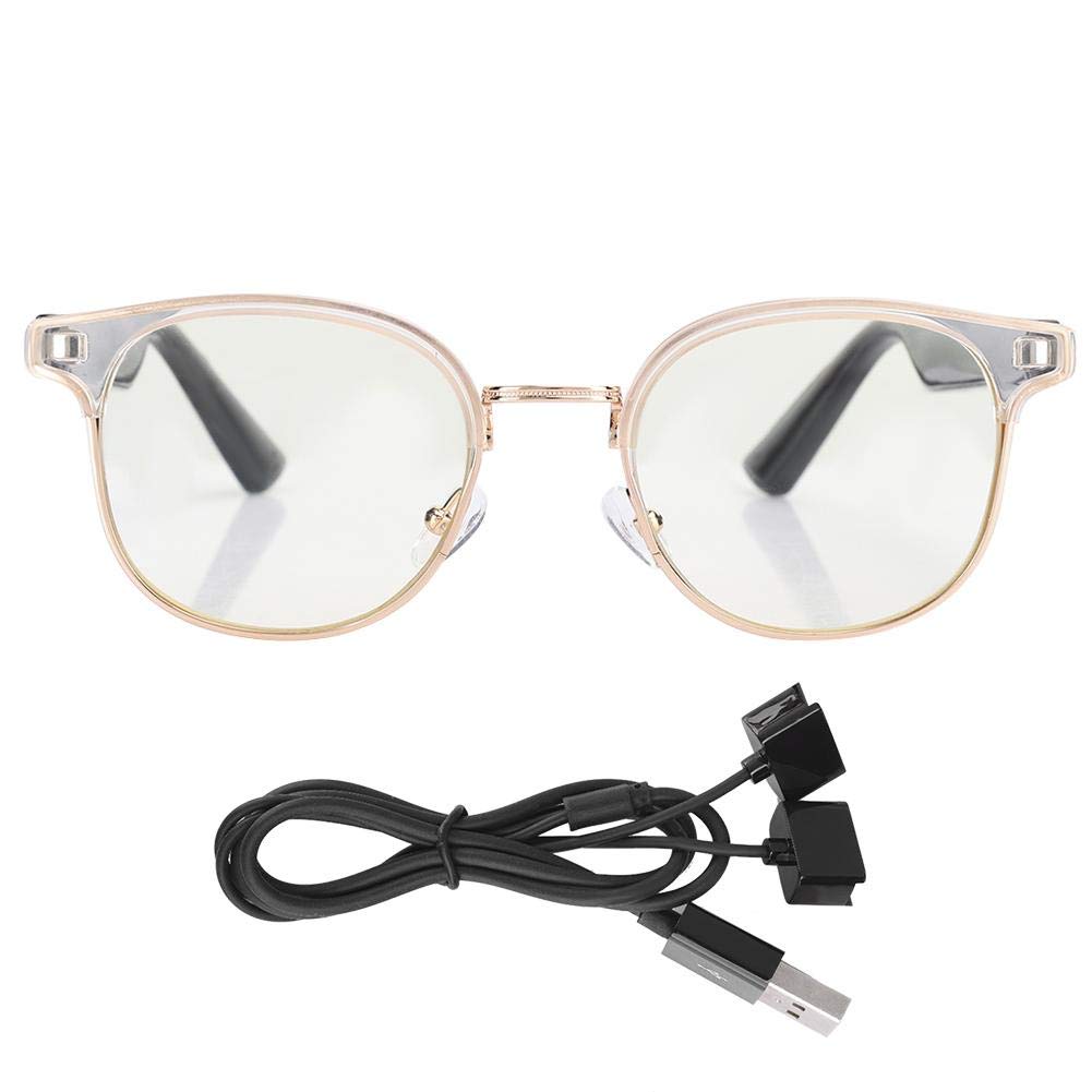 Premium Richer-R Bluetooth Glasses with Anti-Blue Light - Flexible & Durable Smart Eyewear for Gaming, Reading & Computer Work - Perfect for Office, Home & Outdoor Use