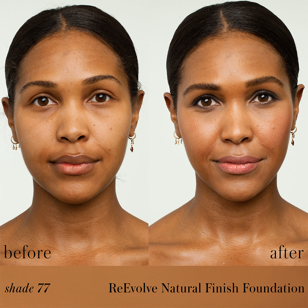 ReEvolve Natural Finish Liquid Foundation - Lightweight, Buildable Coverage for Flawless Skin | Perfect for Everyday Wear & Special Occasions