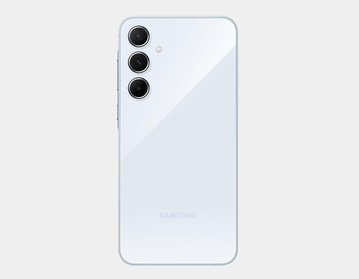 Samsung Galaxy A55 5G Unlocked Smartphone - 128GB ROM 8GB RAM Dual SIM GSM - Awesome Ice Blue | Perfect for Streaming, Gaming & Productivity on the Go
