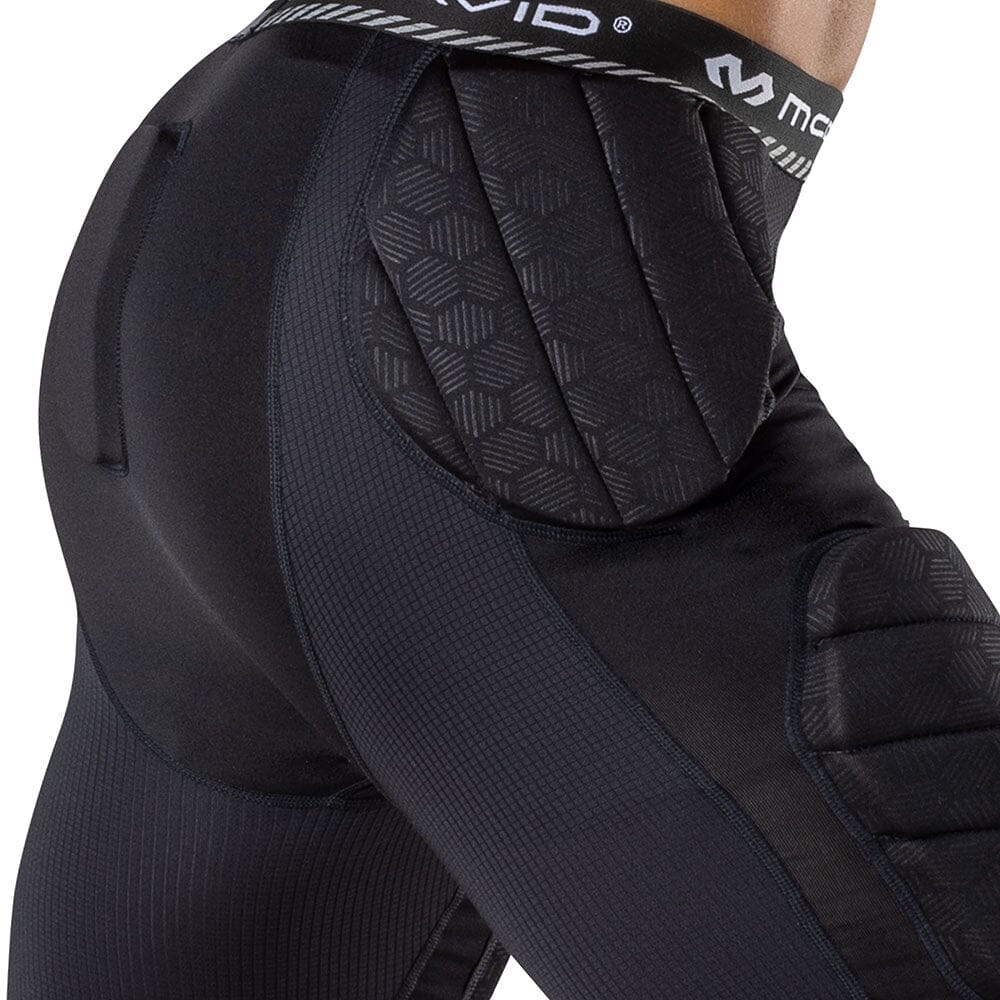 Rival™ Integrated Girdle with High Density Thigh Pads - Premium Compression Shorts for Football, Hockey & Rugby - Enhance Performance & Protection During Sports Training & Games