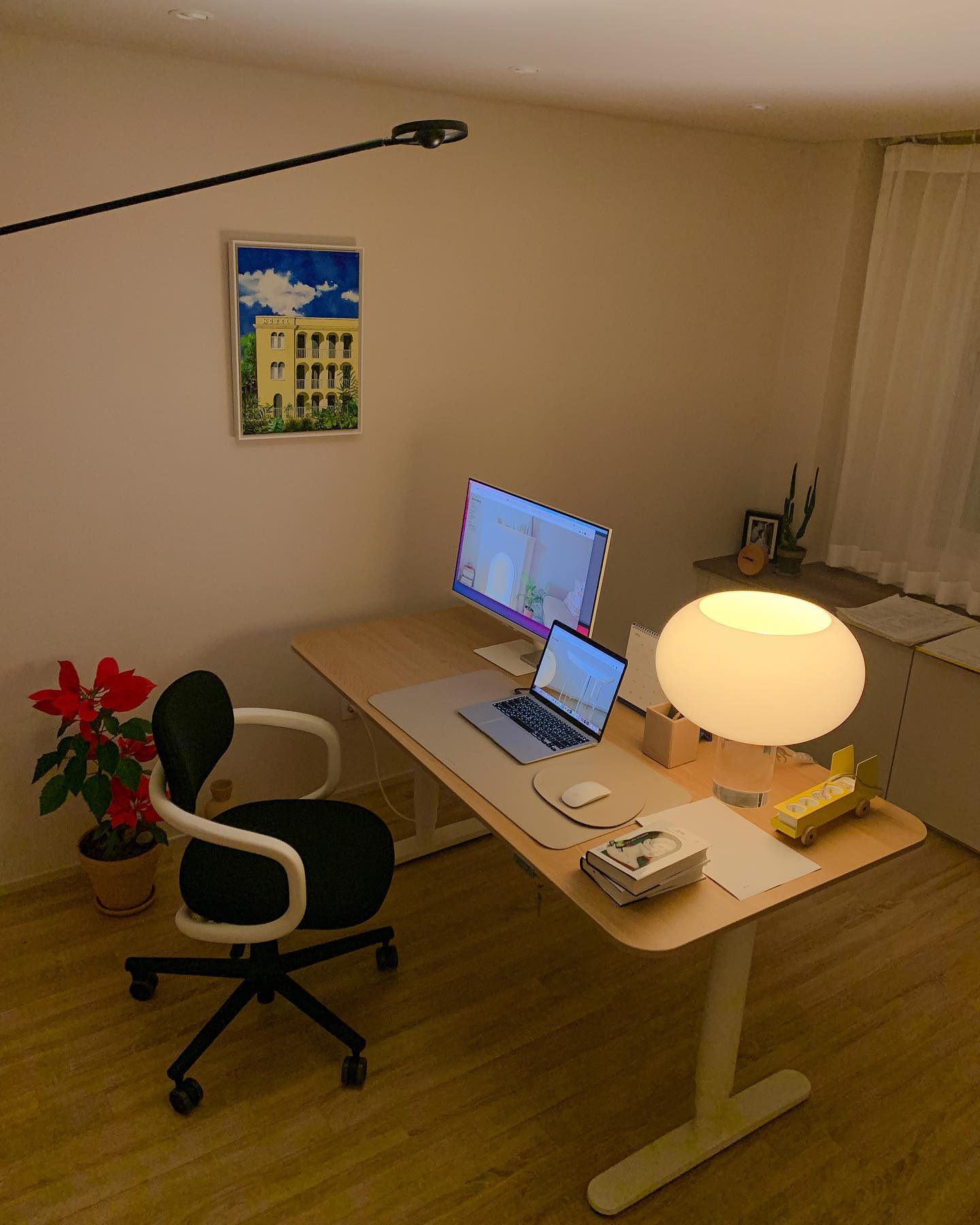 Modern LED Table Lamp for Bedroom & Living Room - Adjustable Brightness, USB Charging Port, Night Light for Reading, Working, and Relaxing