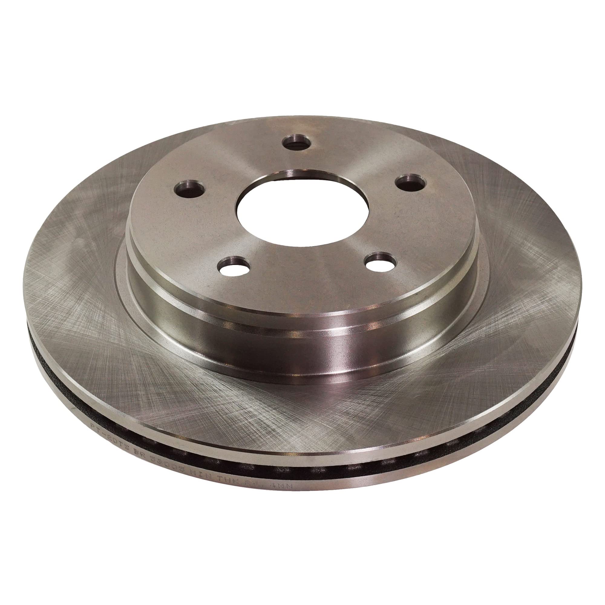 2002 Dodge Ram 1500 Front & Rear Brake Disc and Pad Kit - Semi-Metallic Plain Surface Natural Cast Iron 5-Lug | Perfect for Highway Driving and Heavy-Duty Towing