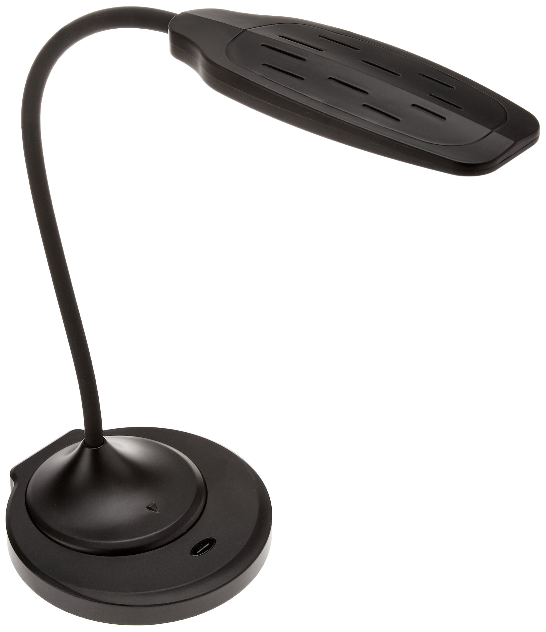 Lorell USB Charger LED Table Lamp with Adjustable Brightness - Modern Nightstand Lamp for Bedroom, Office & Living Room - Perfect for Reading, Working & Relaxing