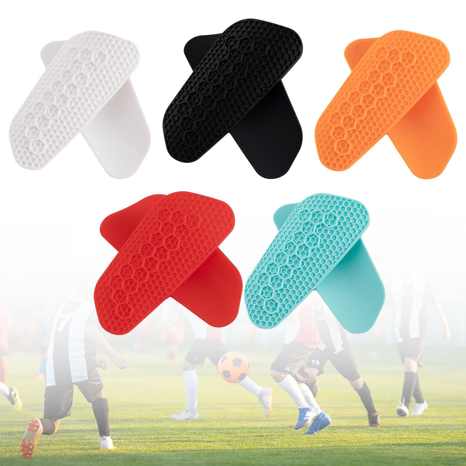 BNF® 1 Pair Soccer Shin Guards for Women & Girls - Breathable Lightweight Shin Pads - Protective Soccer Equipment for Outdoor Sports & Training - Perfect for Matches, Practice & Youth Leagues