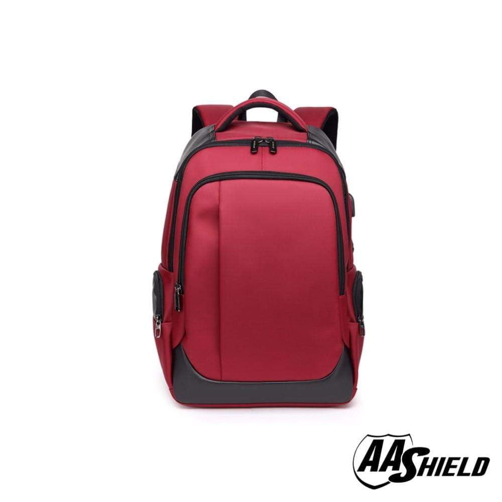 Bulletproof Backpack for School Safety - NIJ IIIA Level Protection with Plate Panel Insert (Red) | Ideal for Students, Teachers & Emergency Preparedness