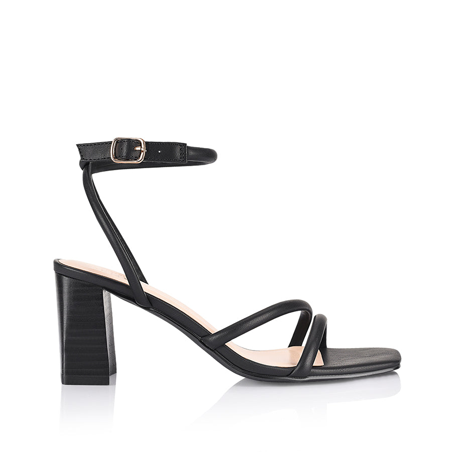 Nadia Women's Block Heel Sandals - Comfortable Chunky Heel Open Toe Summer Shoes for Women | Perfect for Weddings, Parties & Casual Outings