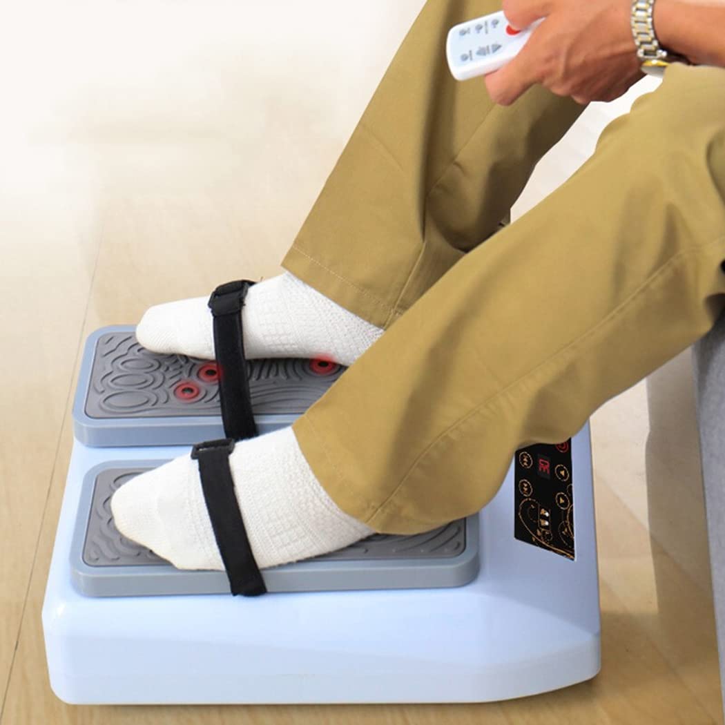 **LANGWEI Motorized Pedal Exerciser for Seniors - Arm & Leg Rehabilitation Equipment with Magnetic Massage, Home Physical Therapy Machine for Elderly, Handicapped & Disabled - Ideal for Indoor Fitness & Recovery**