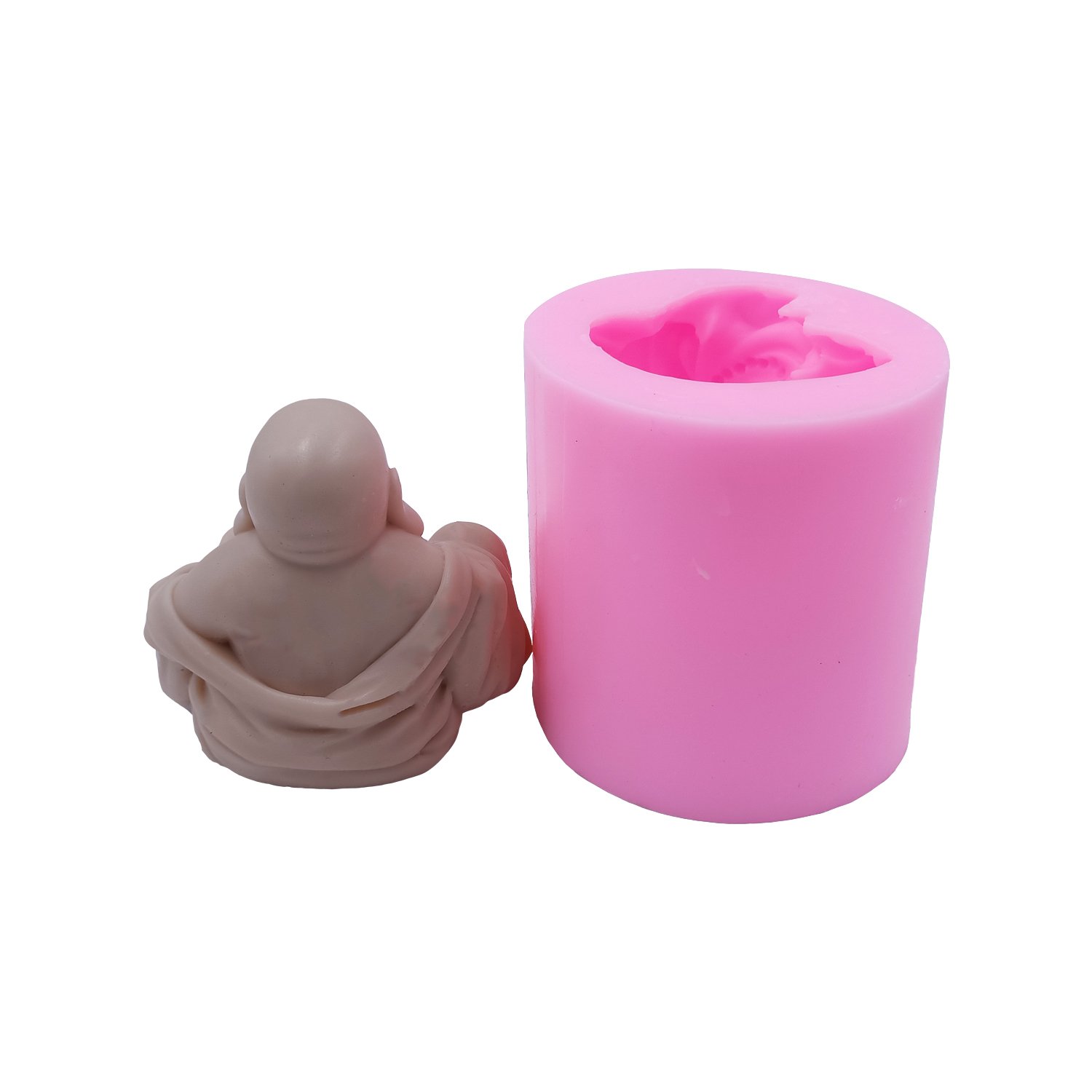 Buddha Silicone Soap Molds for DIY Candle Making, Resin Art, and Handmade Crafts - Perfect for Home Decor, Spa Gifts, and Meditation Spaces