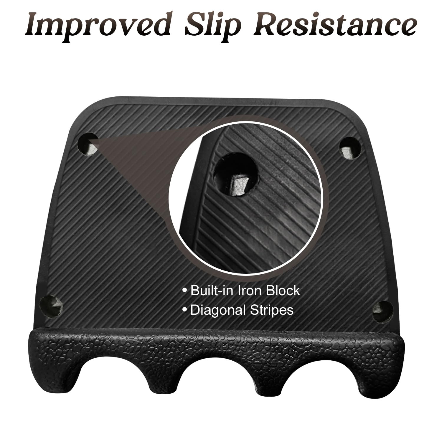 Premium Pool Cue Holder - Durable Cue Stick Rest for Billiards Accessories | Perfect for Home Game Rooms, Bars & Pool Halls
