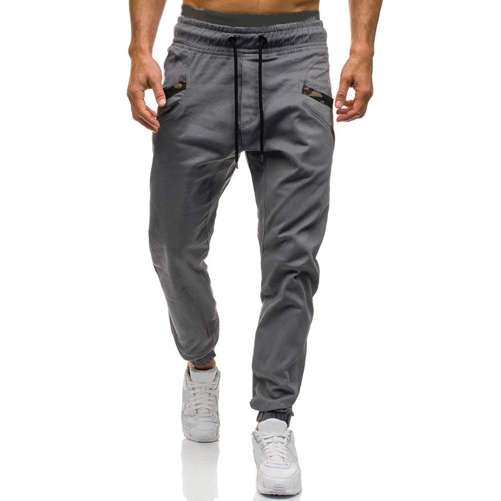 Men's Fashion Athletic Joggers Pants - Cotton Cargo Sweatpants for Running & Workout | Comfortable Lounge Pants for Gym, Travel & Casual Wear