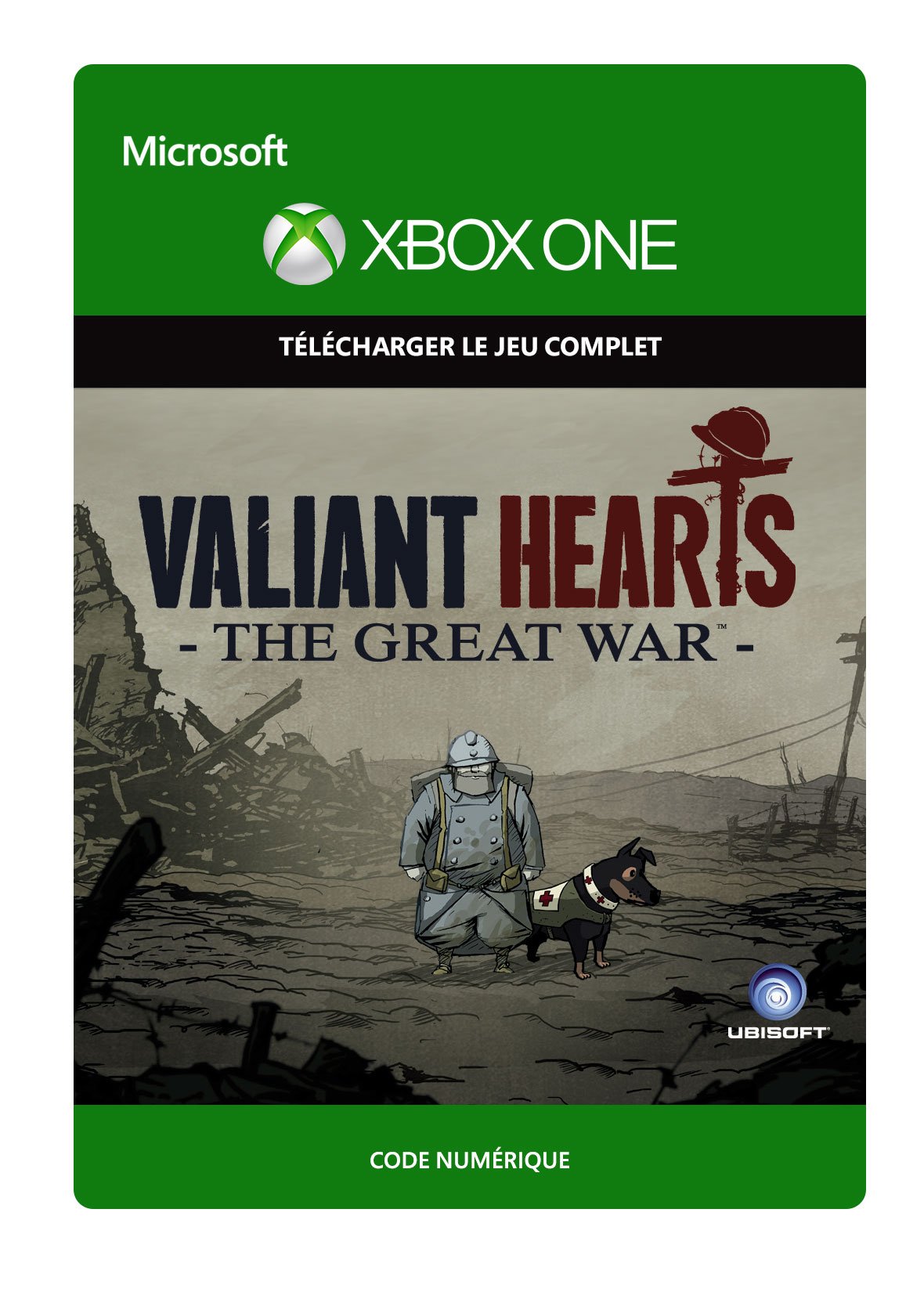 Valiant Hearts: The Great War - Xbox One Digital Download Code | Epic WWI Adventure Game for History Buffs & Action Fans | Perfect for Solo Play & Story-Driven Gaming Nights