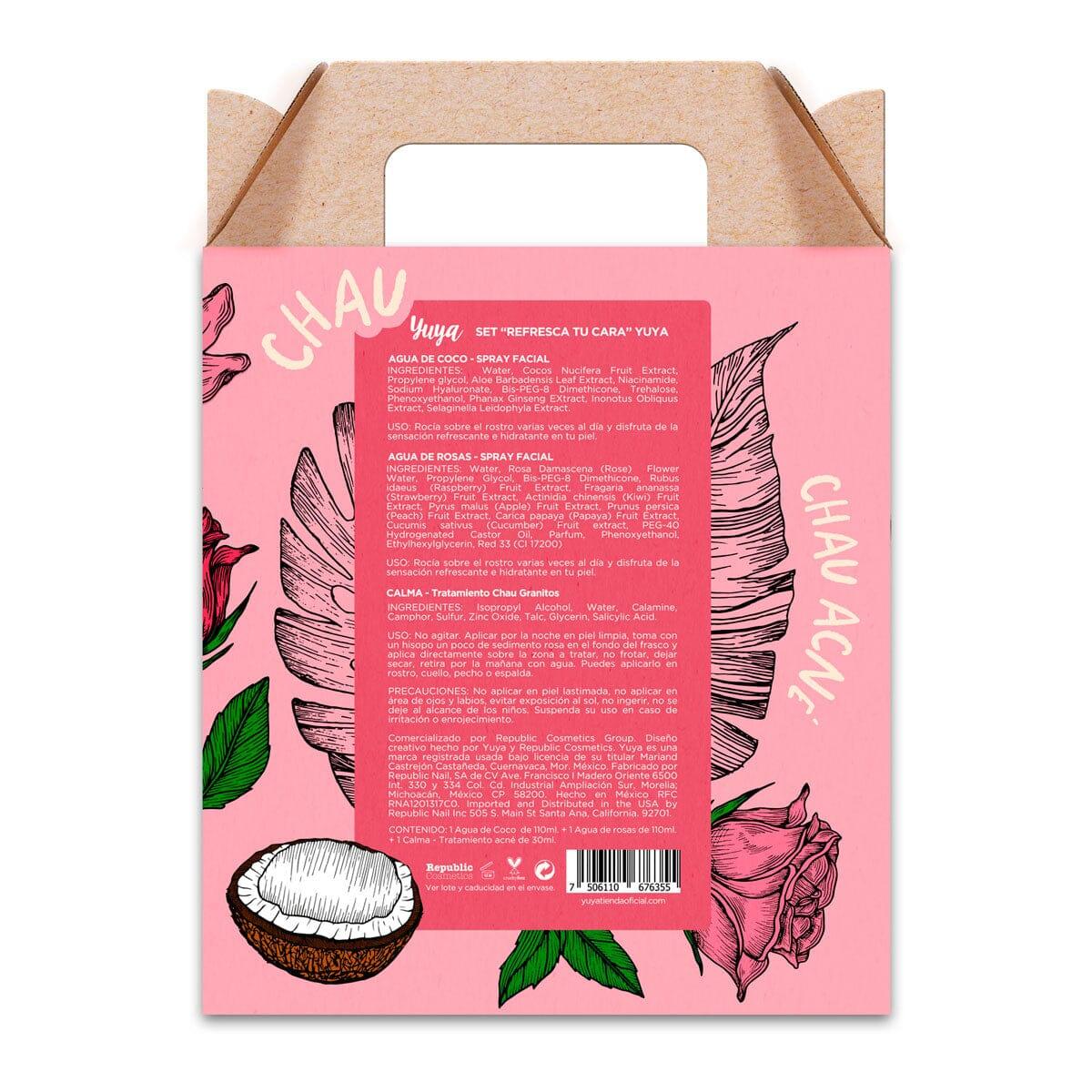 Organic Coconut Water & Rose Water Facial Mist Set - Hydrating, Soothing & Refreshing for All Skin Types | Perfect for Travel, Gym & Daily Skincare Routine