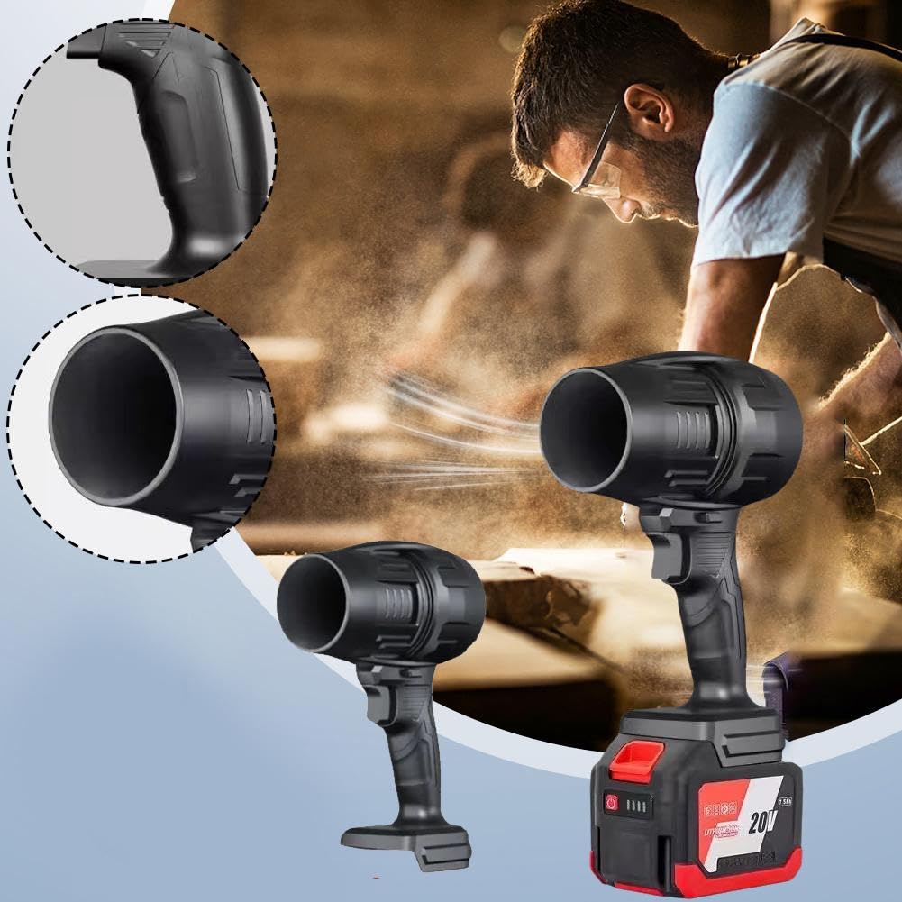 Cordless Electric Air Duster - 150,000 RPM High Power Blower for Car Washing, Keyboard Cleaning, Outdoor BBQ & Dust Removal | Rechargeable Compressed Air Canister Alternative | Perfect for Home, Office & Auto Detailing