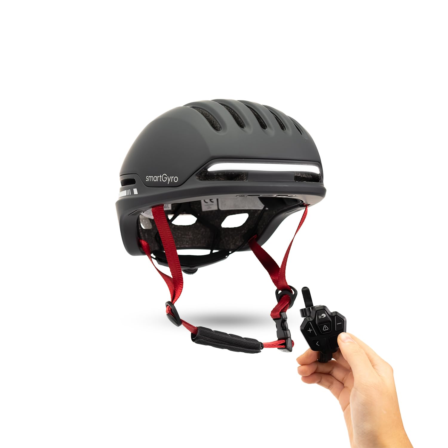 SmartGyro Intelligent Helmet - Auto Brake Light Smart Bike Helmet for Cycling Safety & Night Riding