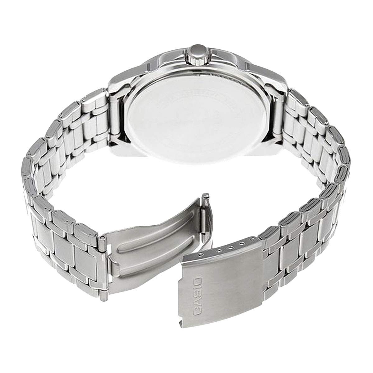 Casio Men's Stainless Steel Analog Quartz Watch - Classic Dress & Casual Style for Business, Office, and Everyday Wear