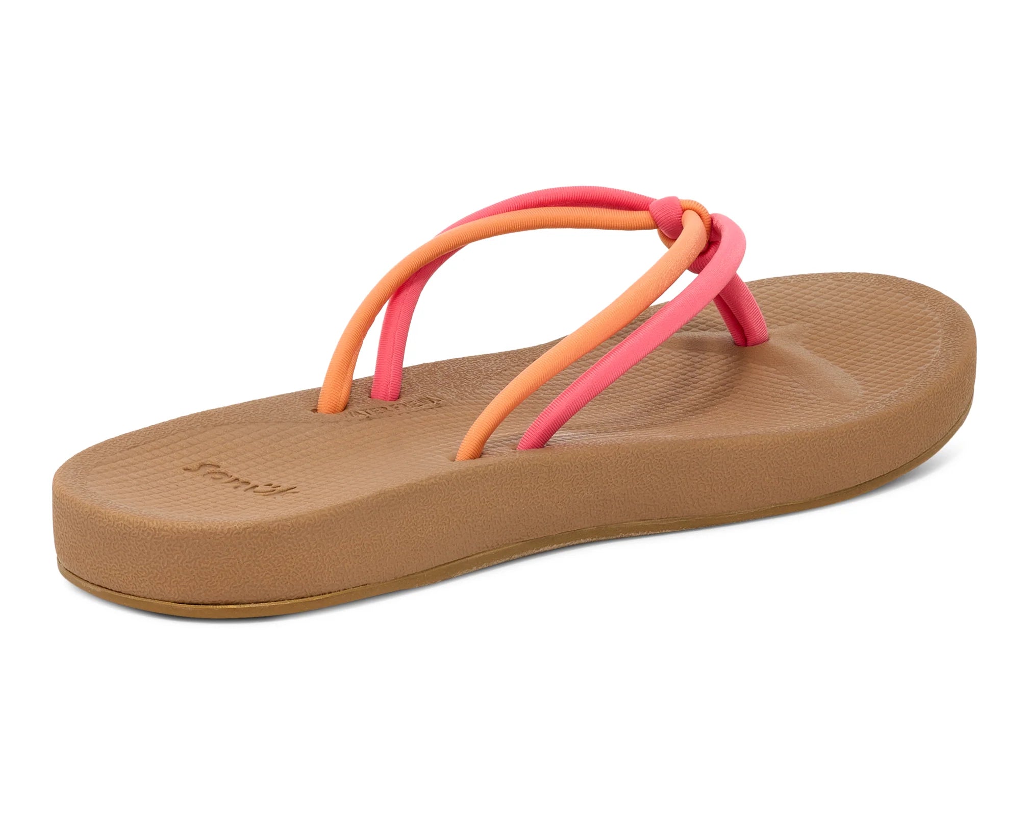 Sanuk Women's Cosmic Sands Sandals - Comfortable Yoga Mat Footbed Sandals for Beach, Travel & Casual Wear | Sunset Multi Color