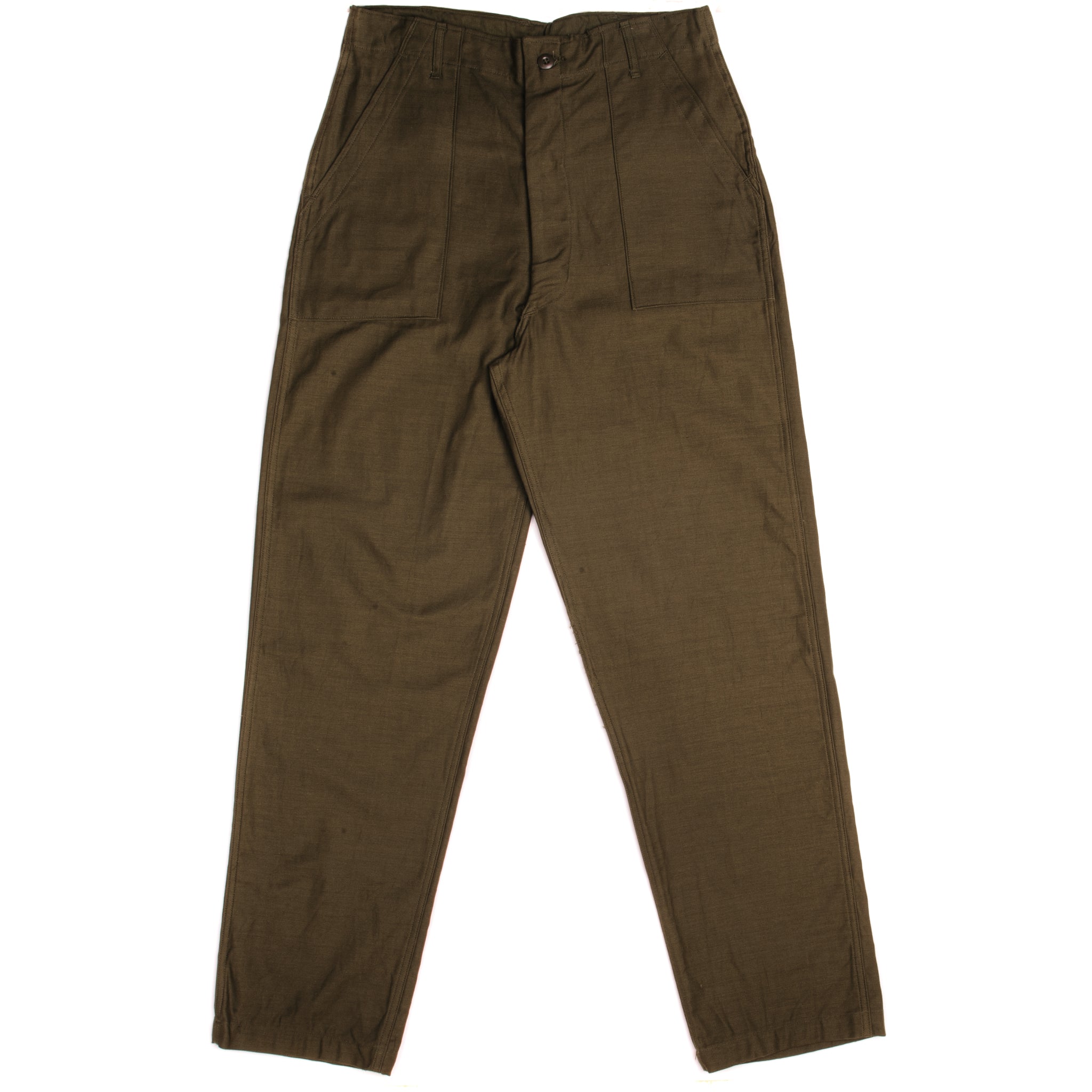 Vintage US Army OG-107 Sateen Utility Pants - Vietnam War Era 1974 - Deadstock Size 33x32 - Military Workwear & Outdoor Adventure Gear