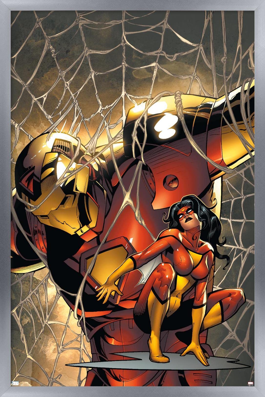 Trends International Marvel Comics Spider Woman - Marvel Adventures Iron Man #10 Wall Poster, 34