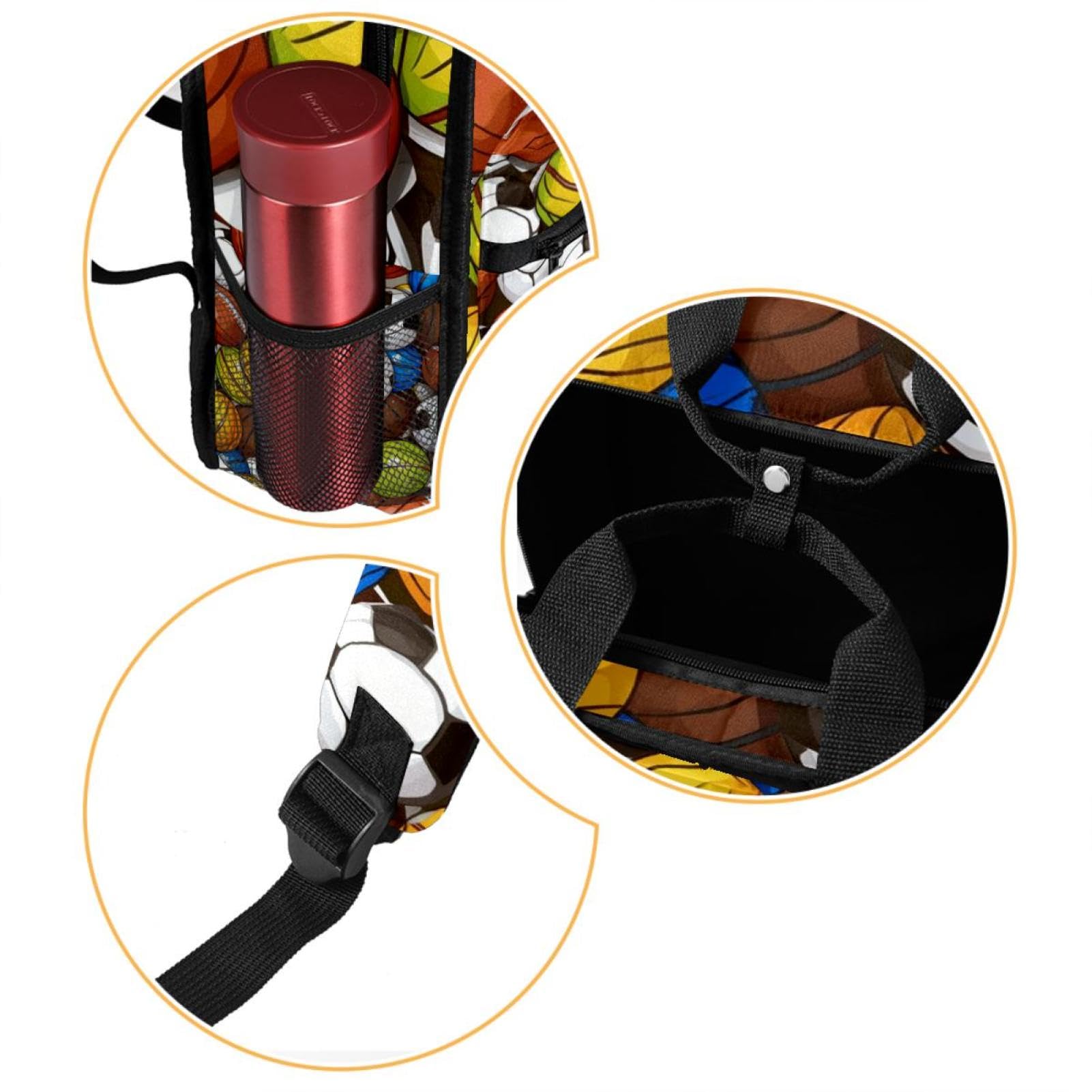 Best Travel & Work Backpack for Men & Women - Durable Sports Backpack for Basketball, Football, Volleyball - Perfect for Commuting, Gym, School & Outdoor Adventures