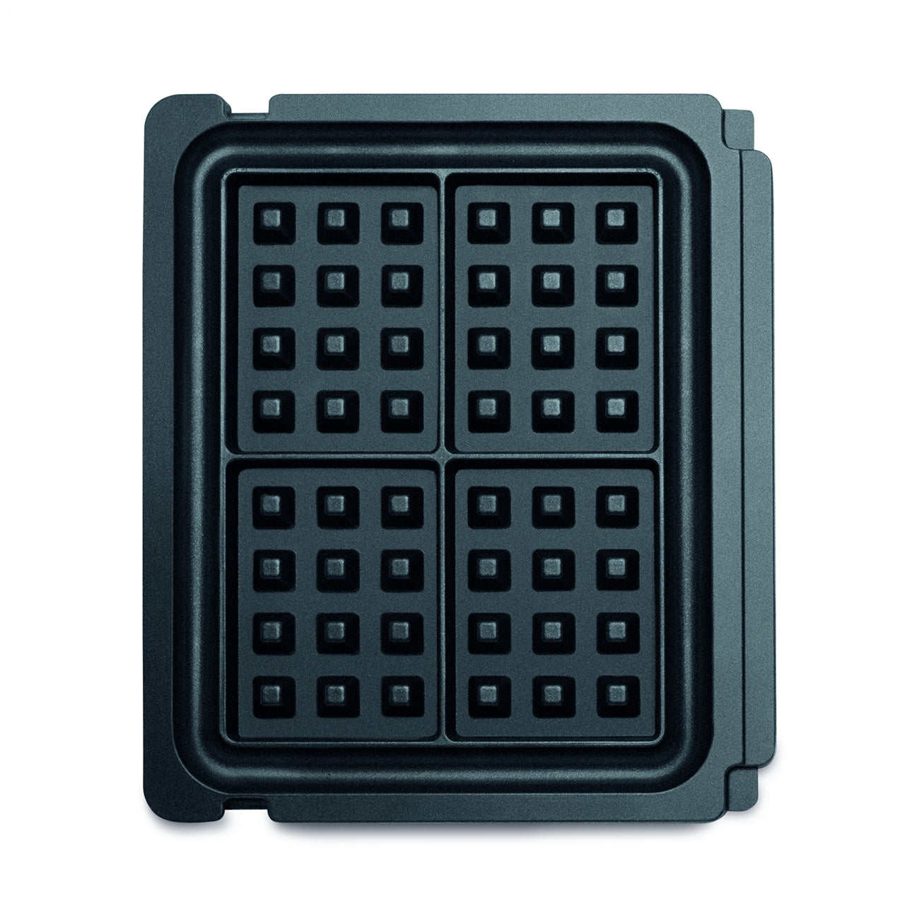 Breville No Mess Waffle Plate - Non-Stick Waffle Maker for Easy Cleaning & Perfect Breakfast - Ideal for Home, Brunch, and Family Gatherings