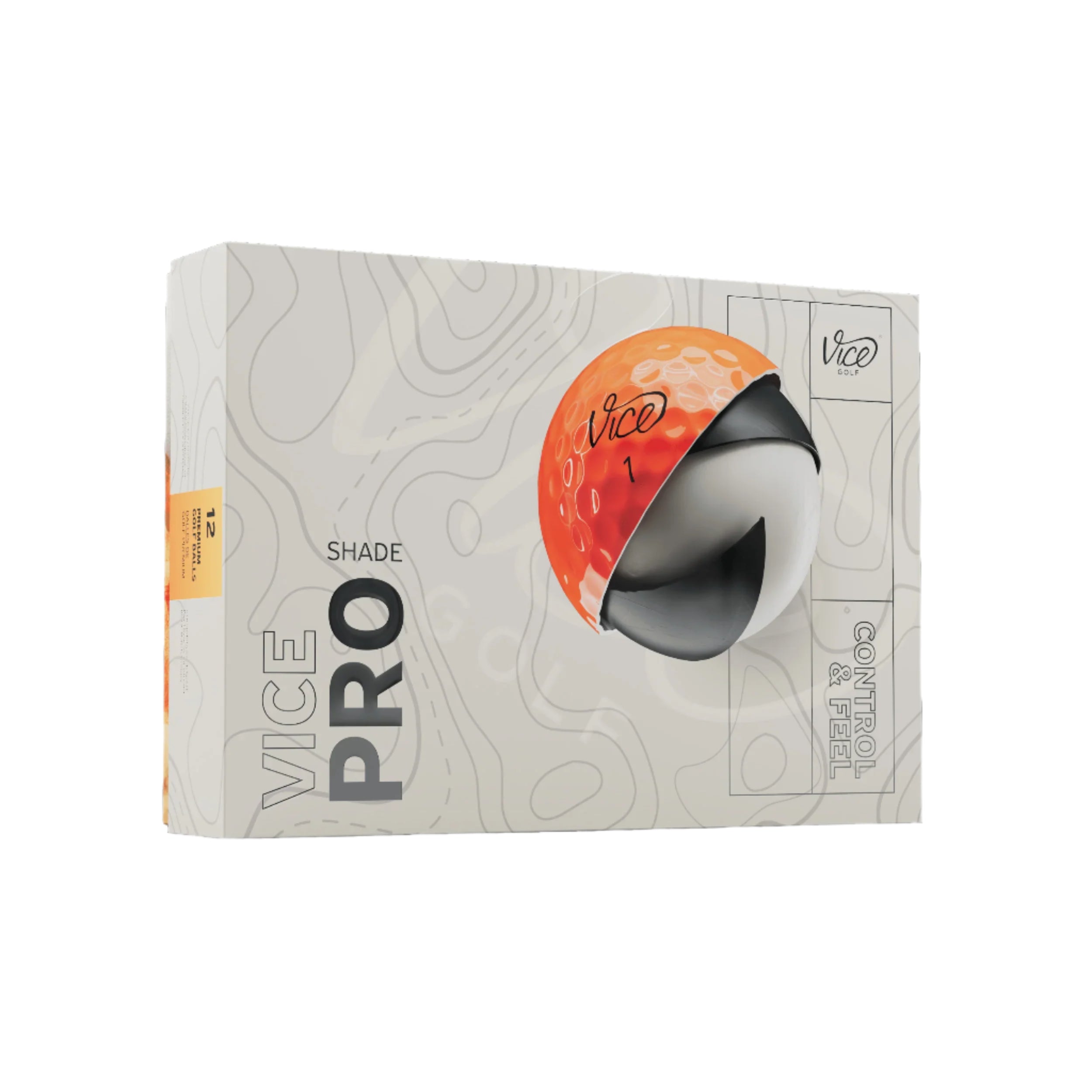 Vice Pro Golf Balls - Premium Performance Golf Balls for Low Spin & Maximum Distance | Perfect for Tournament Play & Practice Rounds