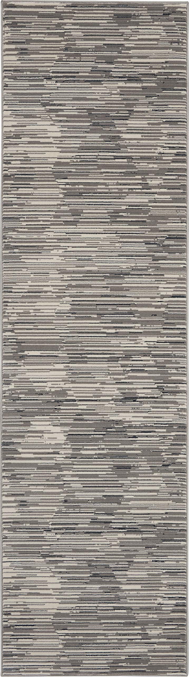 Michael Amini MA90 Uptown Abstract Grey/Ivory 2'2