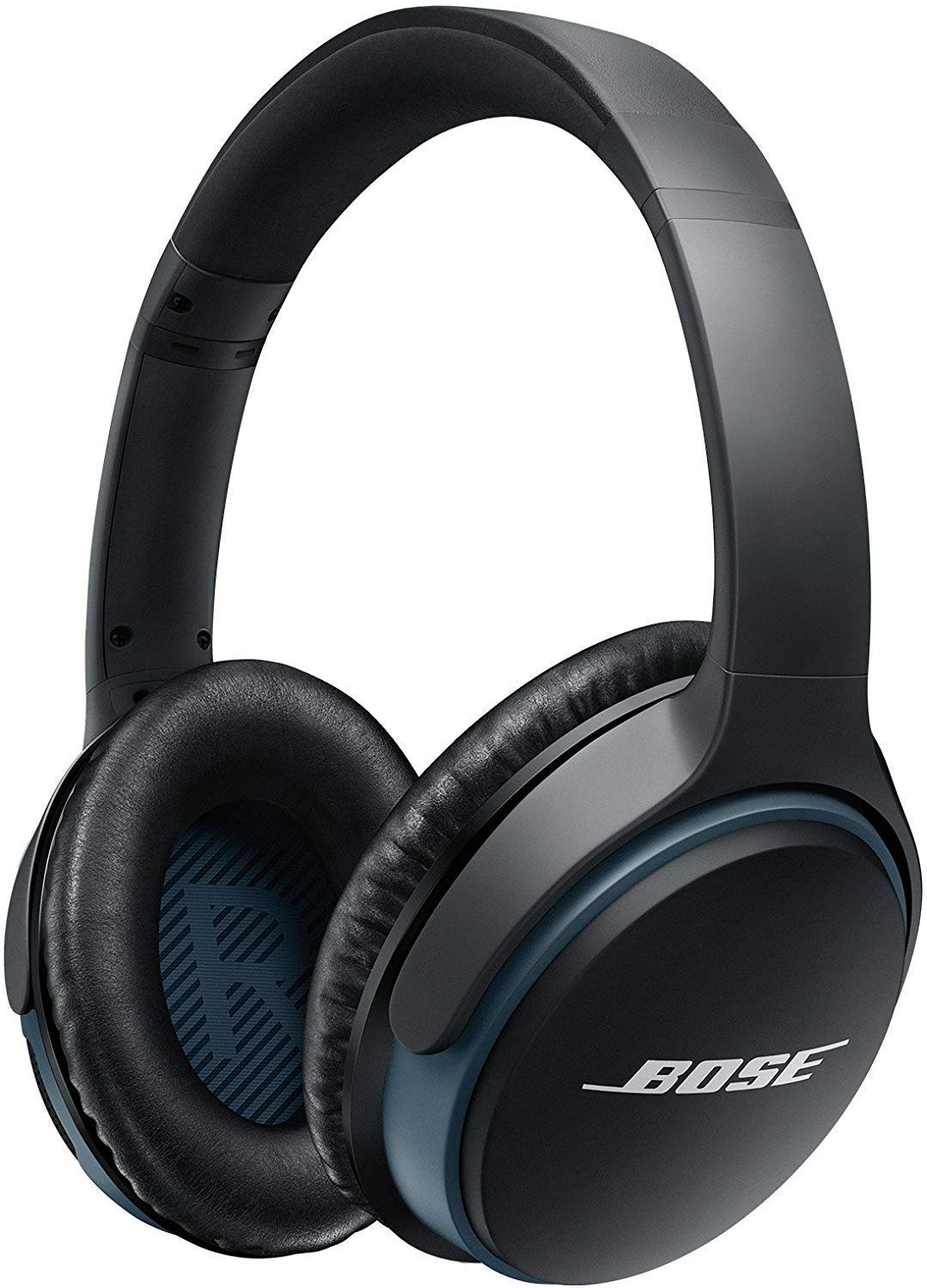 Bose SoundLink Around-Ear Wireless Headphones II - Premium Bluetooth Headset with Noise Isolation, Renewed Black | Perfect for Travel, Work & Home Use