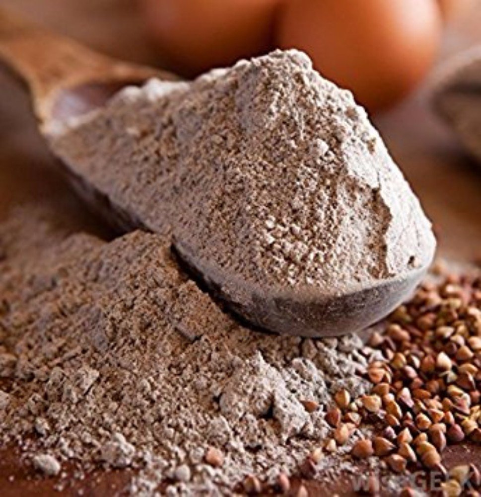 Organic Buckwheat Flour Light - 44lb (20kg) | Gluten-Free, Non-GMO, Whole Grain | Perfect for Baking Bread, Pancakes & Healthy Recipes