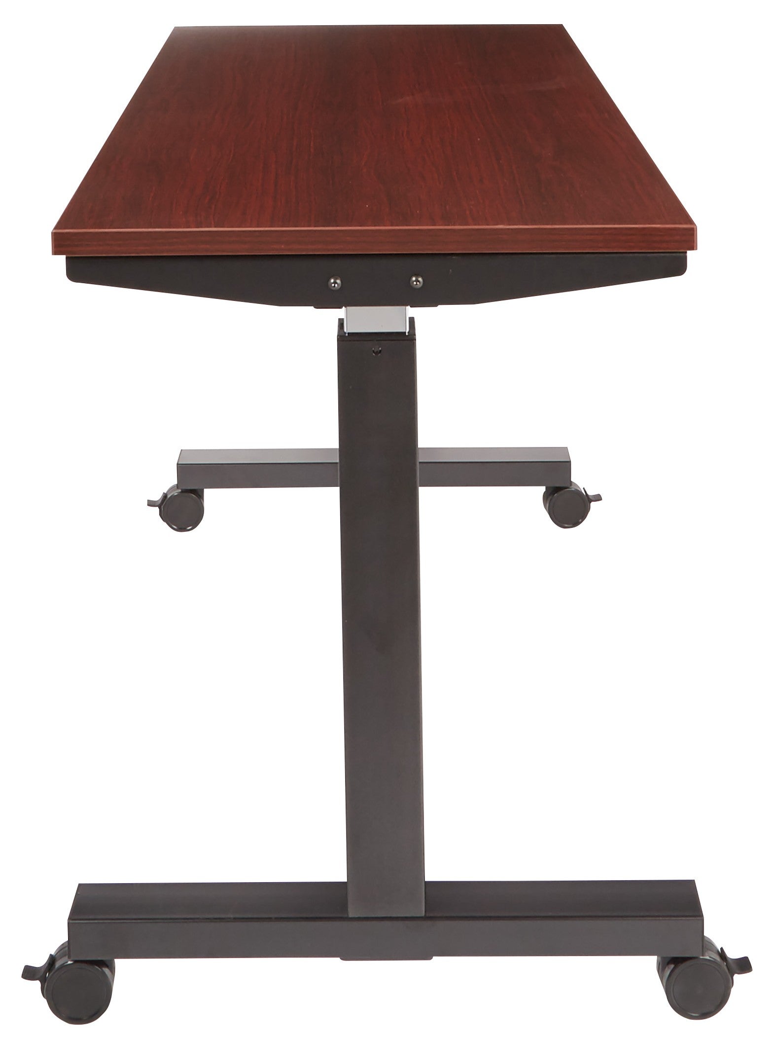 Office Star 5-Foot Pneumatic Height Adjustable Desk [HAT60253] - Perfect for Home Office, Standing Workstation & Ergonomic Workspace Setup
