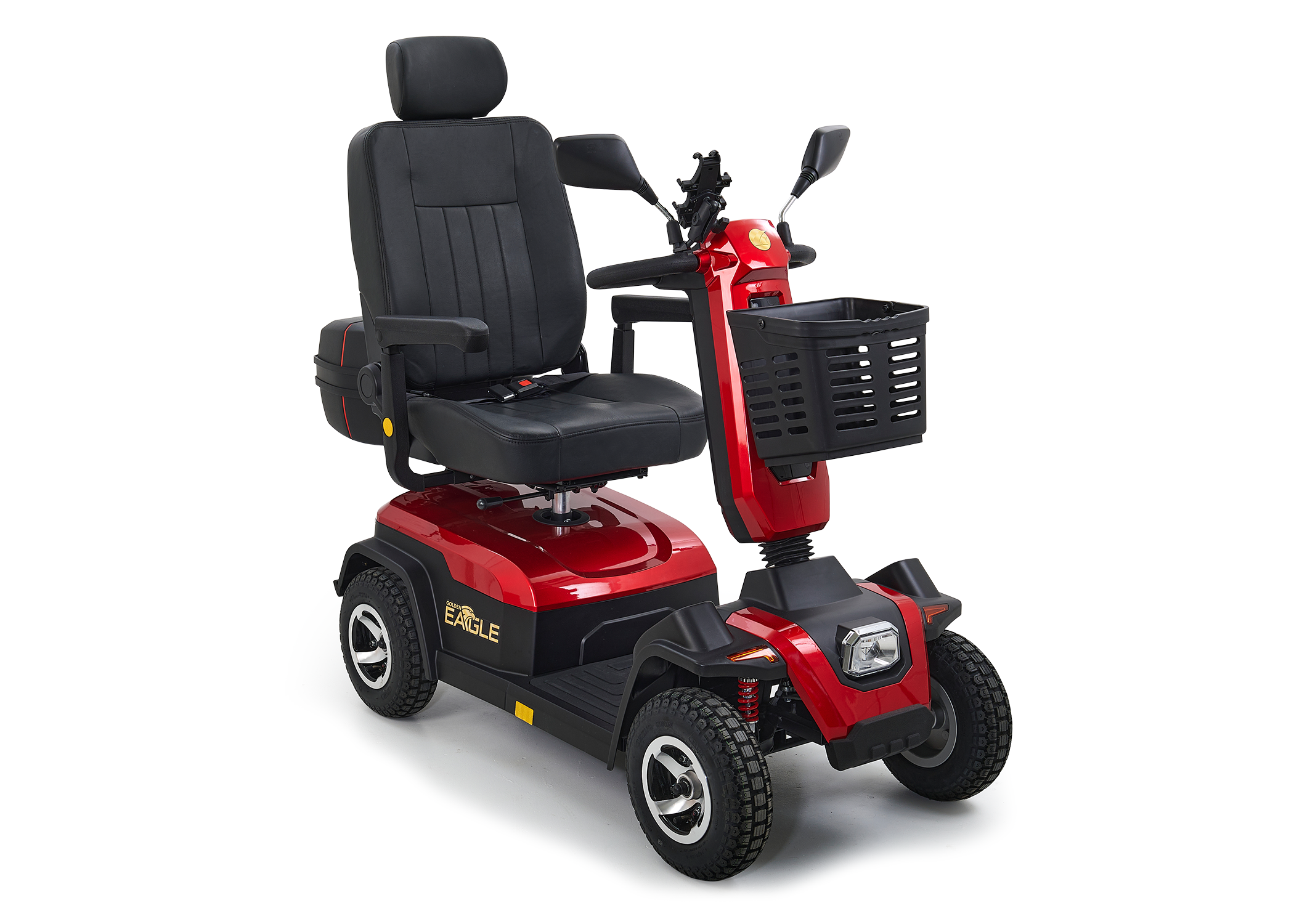 Golden Eagle 4 Wheel Mobility Scooter for Adults - Heavy Duty Electric Scooter for Seniors & Disabled - Outdoor & Indoor Use for Shopping, Travel, Parks