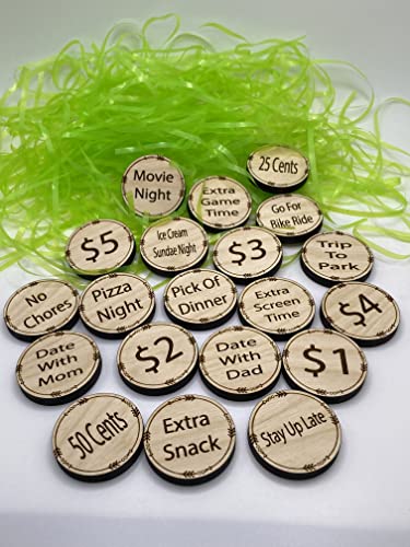 20 Pack Easter Basket Stuffers & Reward Tokens for Kids & Teachers - Fun Easter Egg Hunt Toys & Classroom Incentives for Holiday Celebrations