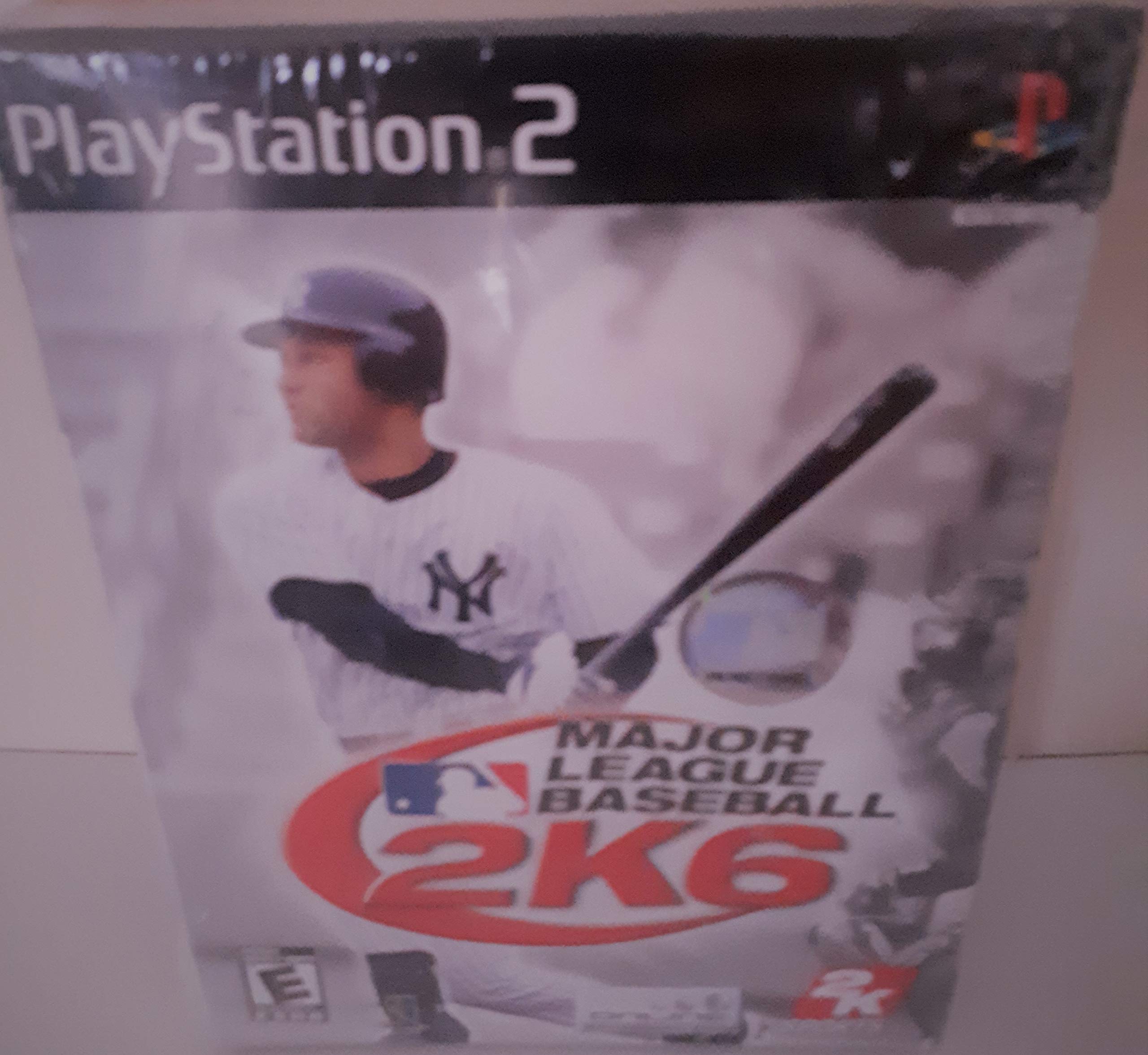 Major League Baseball 2K6 for PlayStation 2 - Authentic MLB Video Game with Real Teams & Players - Perfect for Baseball Fans & Sports Gaming Enthusiasts