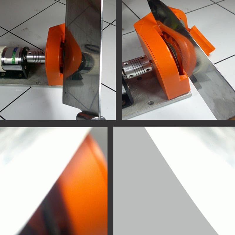 Diamond Drill Bit Sharpener Tool - Portable Multipurpose Grinding Sharpener for All Drill Bits (Orange) | Perfect for DIY Projects, Woodworking & Metalworking