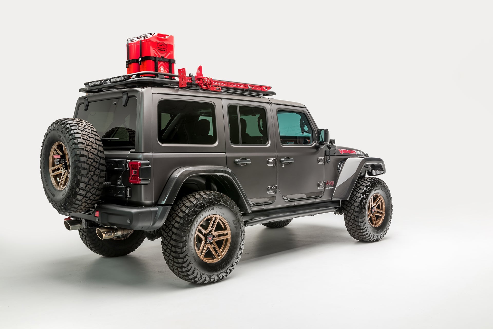 Jeep JL JX Edition Aero Carbon Fiber Rear Fenders - Lightweight & Durable Replacement Parts for Off-Road Adventures & Custom Builds