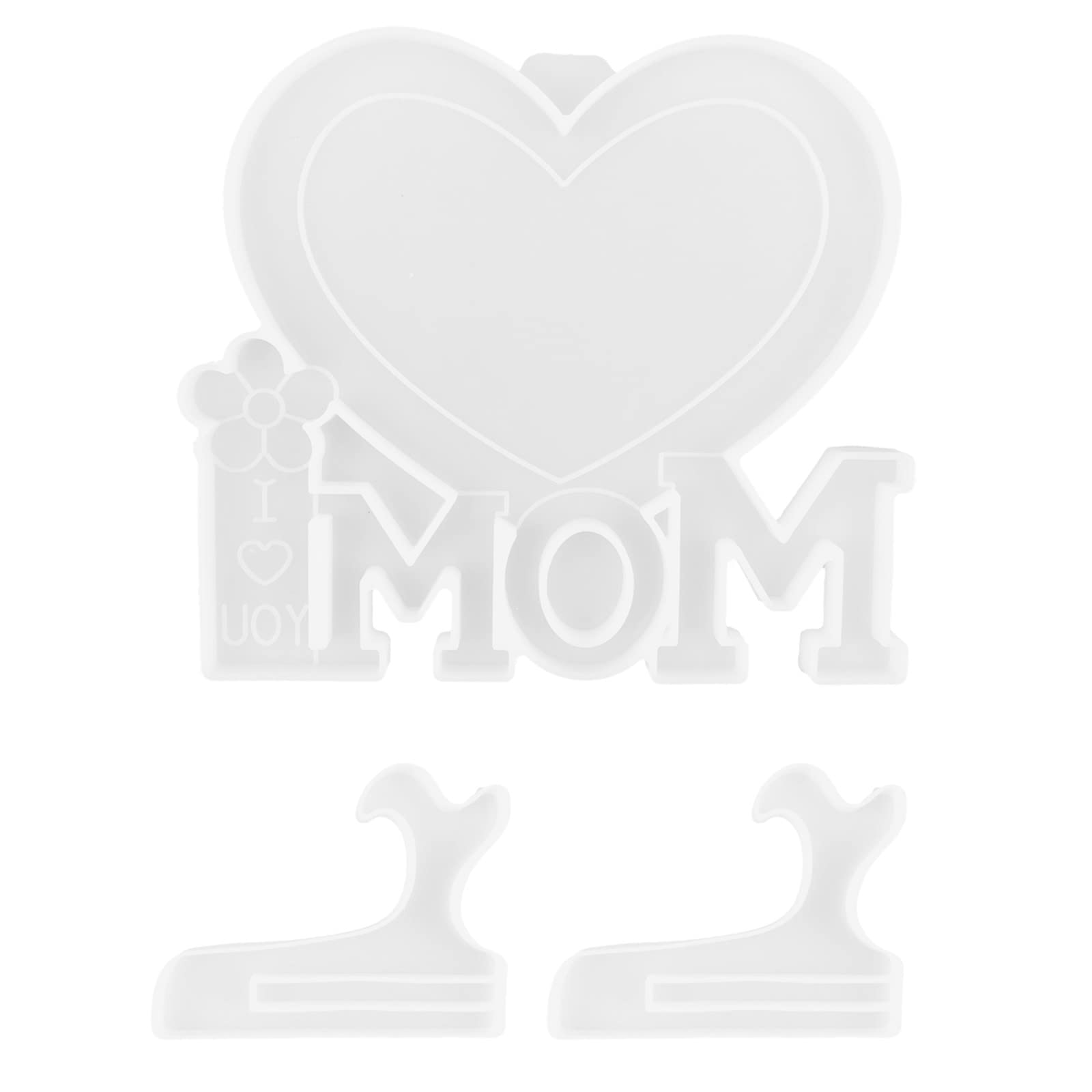 Silicone Picture Frame Mold - DIY Craft Photo Ornament Gift for Mom, Resin Art & Food Safe Silicone Mold - Perfect for Mother's Day, Home Decor & Creative DIY Projects (Size A, One Size)