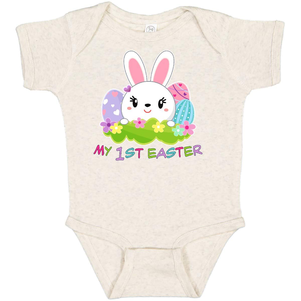 Inktastic Easter Bunny Baby Bodysuit - Perfect for First Easter Outfits